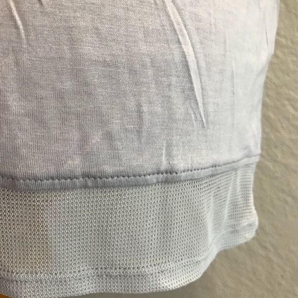 Helmut Lang Gray Chrome Jersey Tank Large NWT - Picture 8 of 8